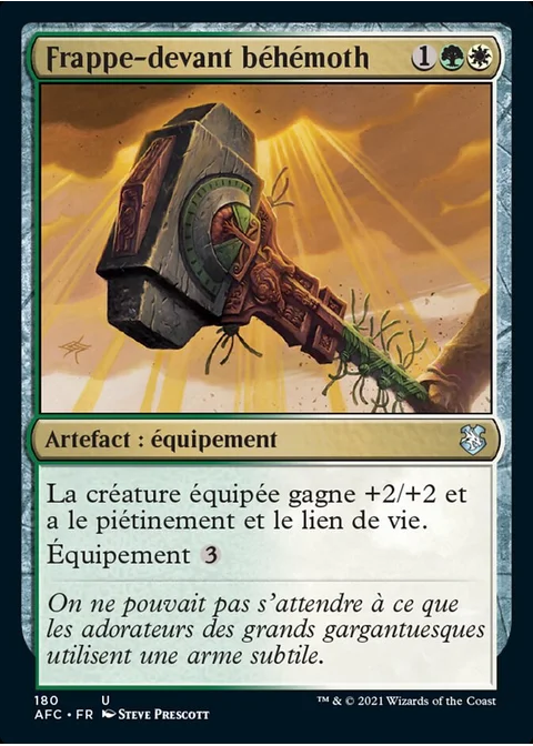 Frappe-devant béhémoth
