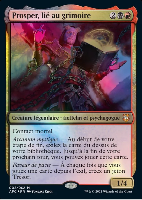 Prosper, lié au grimoire
