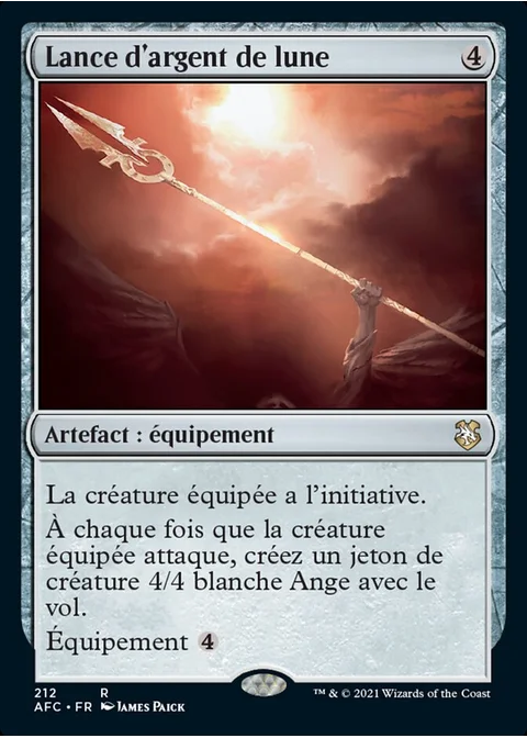 Lance d'argent de lune