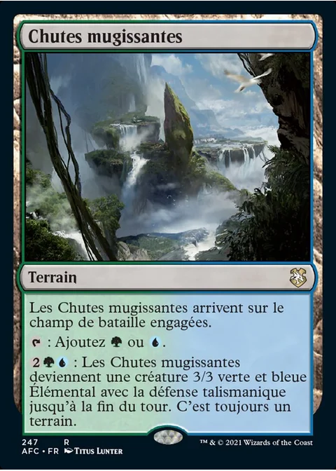 Chutes mugissantes
