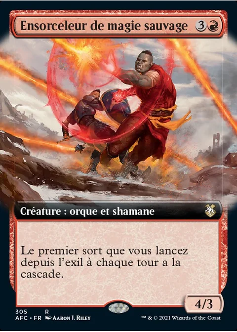 Ensorceleur de magie sauvage