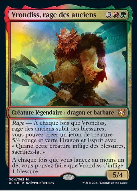 Vrondiss, rage des anciens