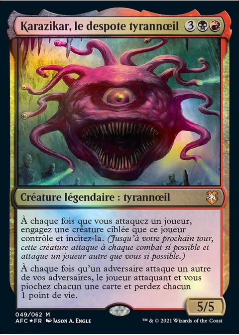 Karazikar, le despote tyrannœil