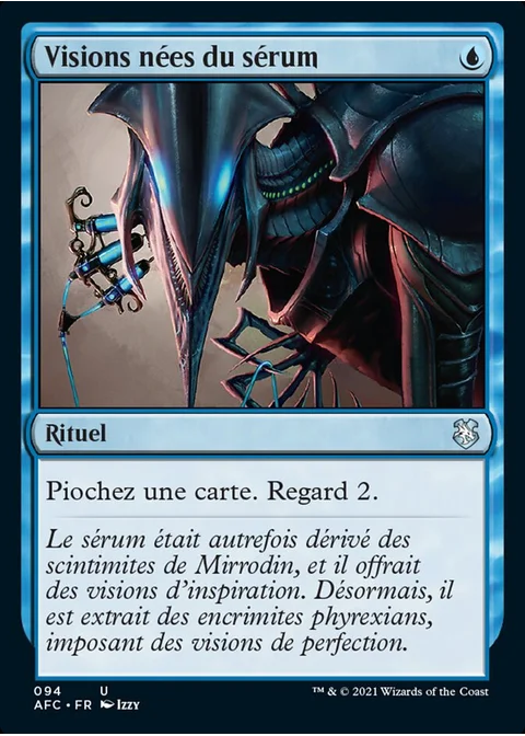 Visions nées du sérum