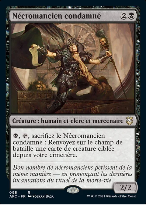 Nécromancien condamné