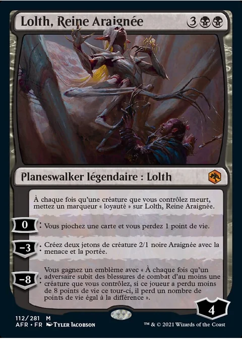Lolth, Reine Araignée