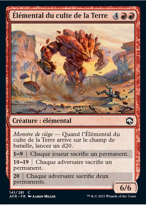 Élémental du culte de la Terre