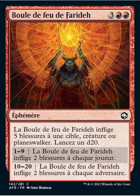 Boule de feu de Farideh