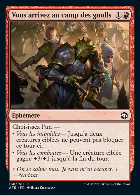 Vous arrivez au camp des gnolls