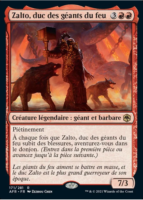 Zalto, duc des géants du feu