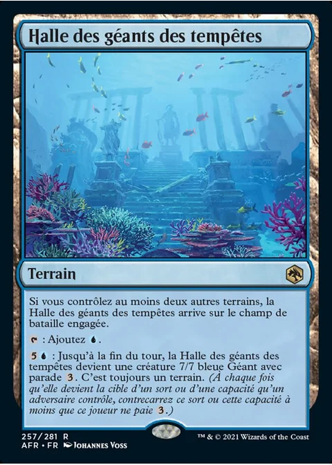 Halle des géants des tempêtes