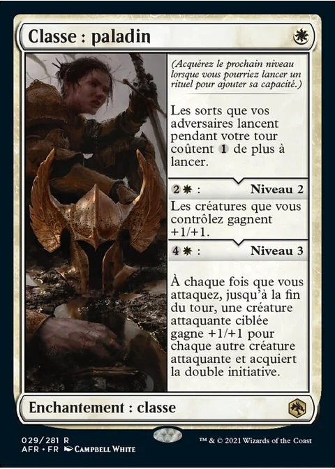 Classe : paladin