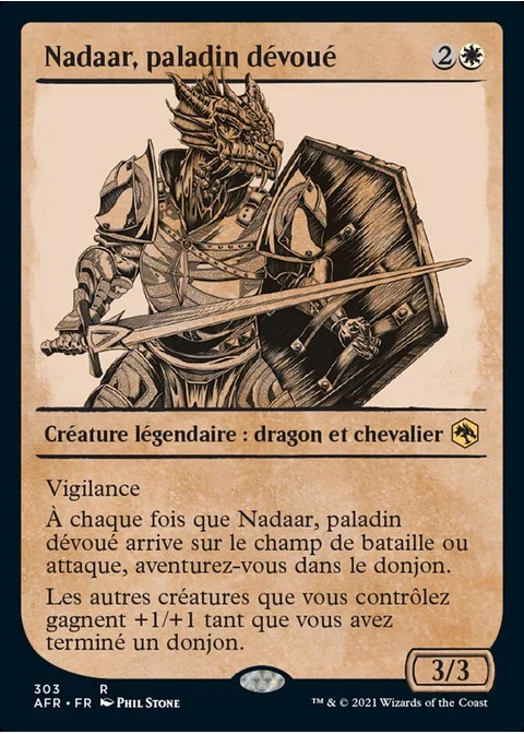 Nadaar, paladin dévoué