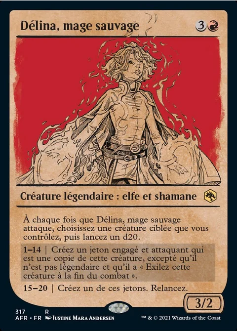 Délina, mage sauvage