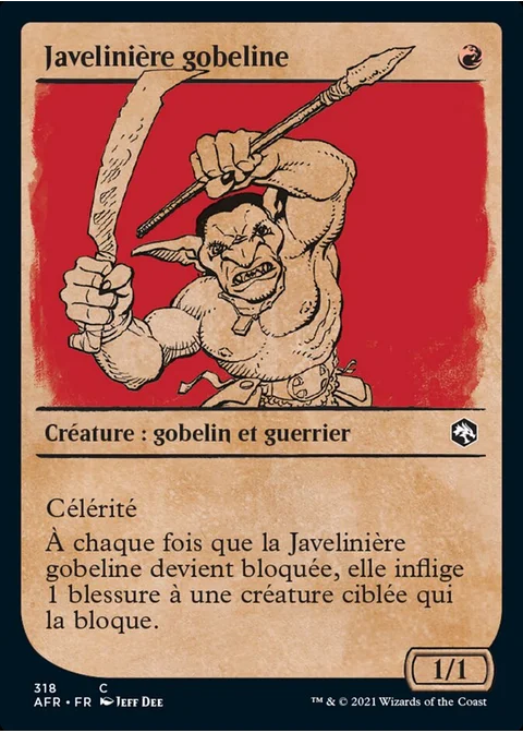 Javelinière gobeline