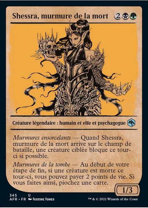 Shessra, murmure de la mort