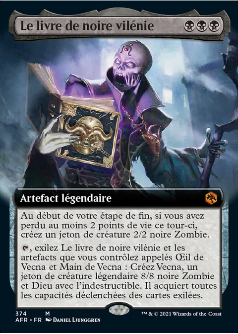 Le livre de noire vilénie