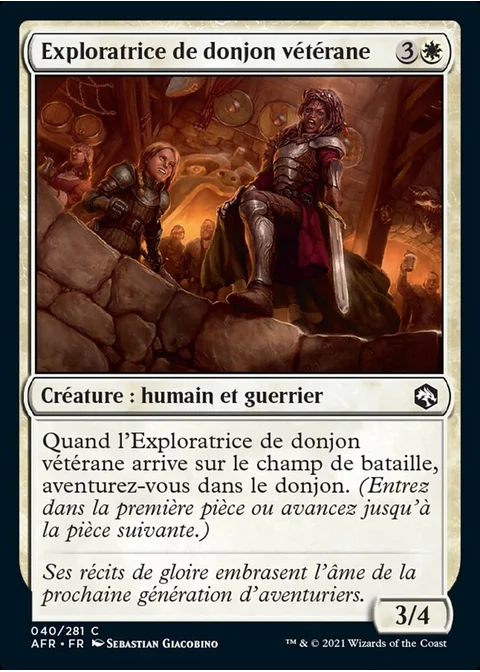 Exploratrice de donjon vétérane