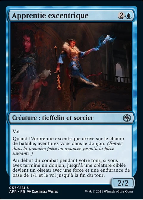 Apprentie excentrique