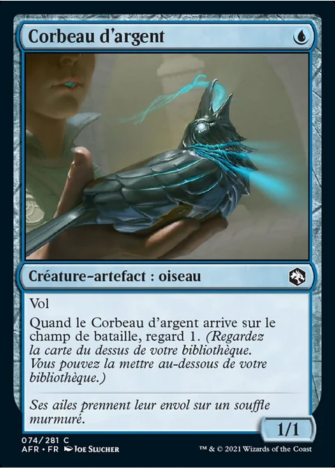 Corbeau d'argent