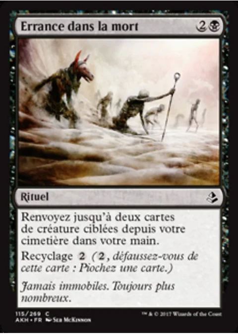 Errance dans la mort