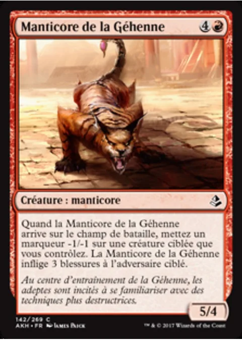 Manticore de la Géhenne