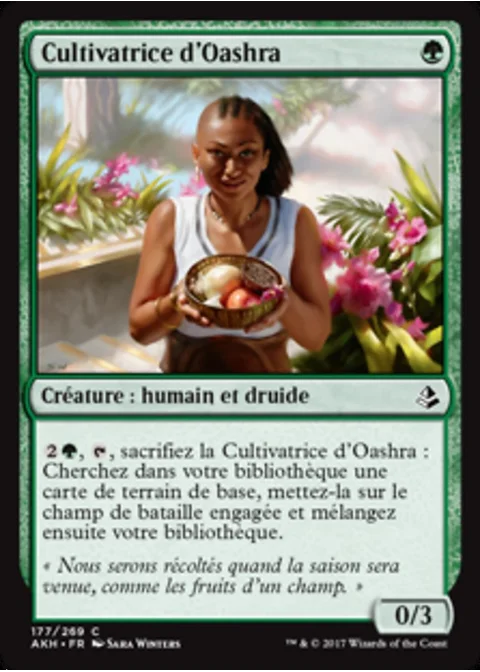 Cultivatrice d'Oashra