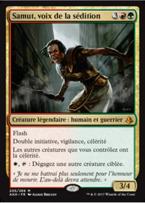 Samut, voix de la sédition