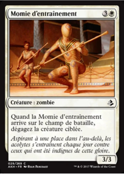 Momie d'entraînement