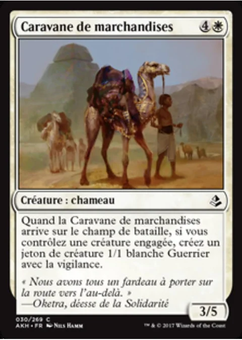 Caravane de marchandises