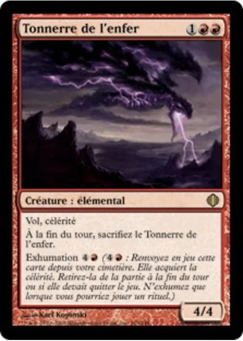 Tonnerre de l'enfer