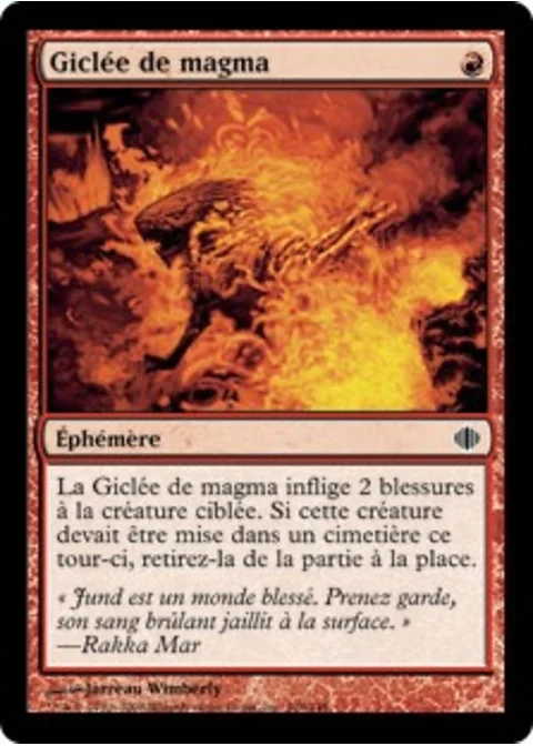 Giclée de magma