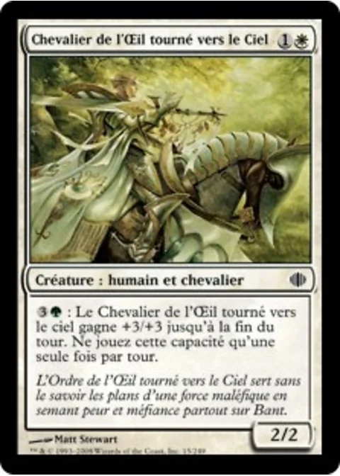 Chevalier de l'Œil tourné vers le Ciel