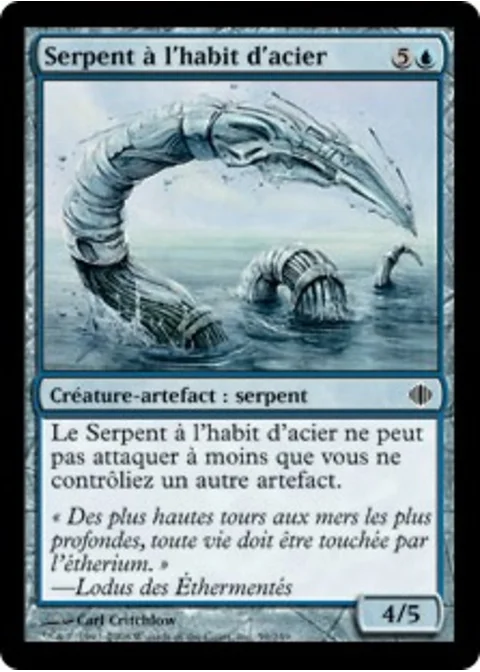 Serpent à l'habit d'acier