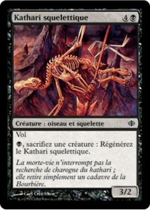 Kathari squelettique