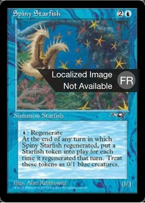 Etoile de mer épineuse