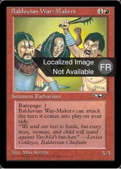 Fauteurs de guerre balduvians