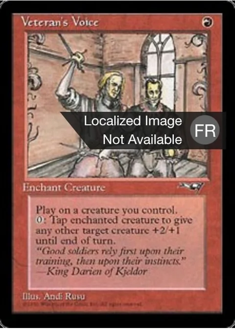 Voix du vétéran