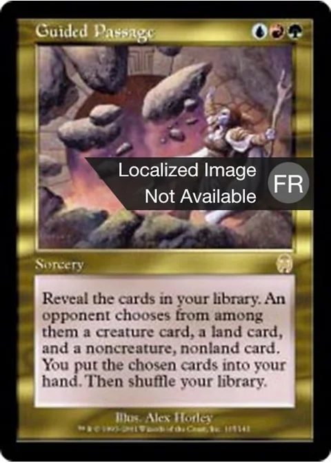 Passage guidé