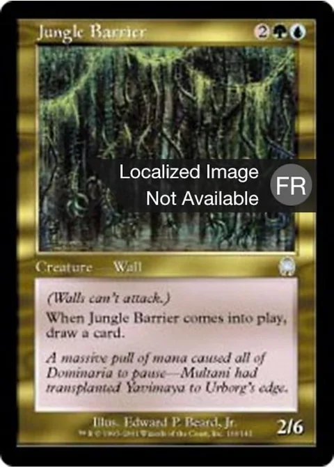 Barrière de la jungle