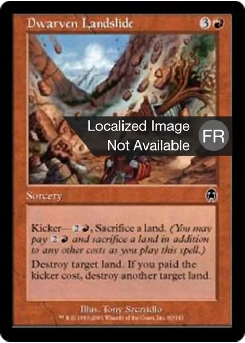 Éboulement des nains