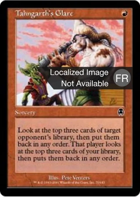 Éblouissement de Tahngarth