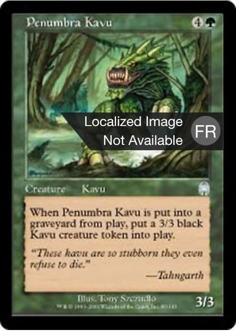 Kavru de la pénombre