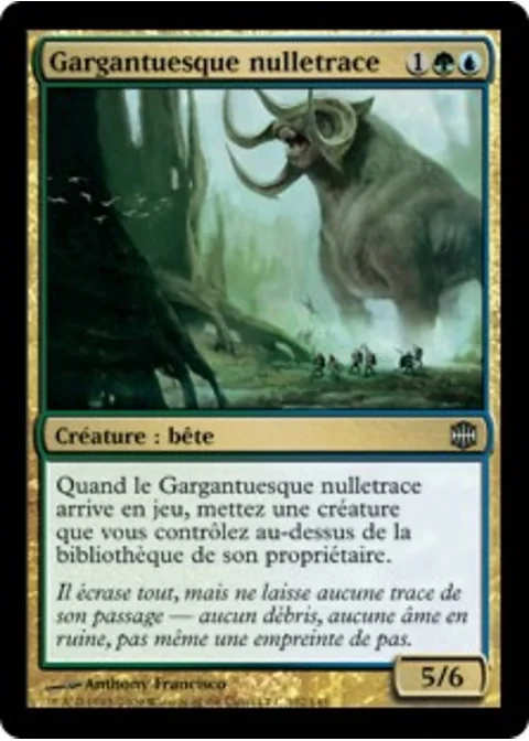 Gargantuesque nulletrace