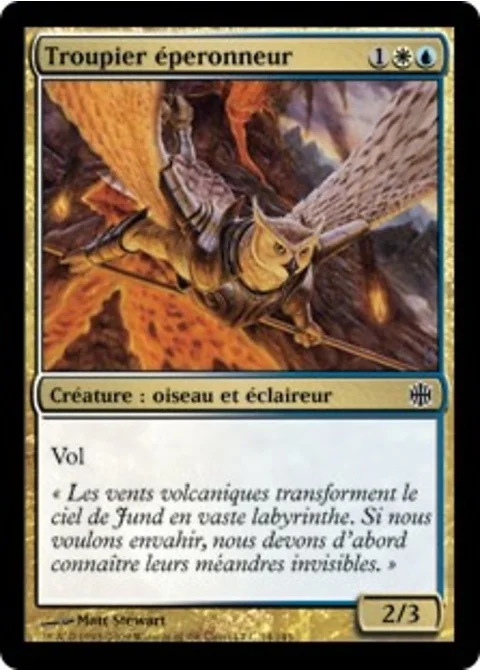 Troupier éperonneur