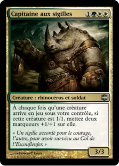 Capitaine aux sigilles