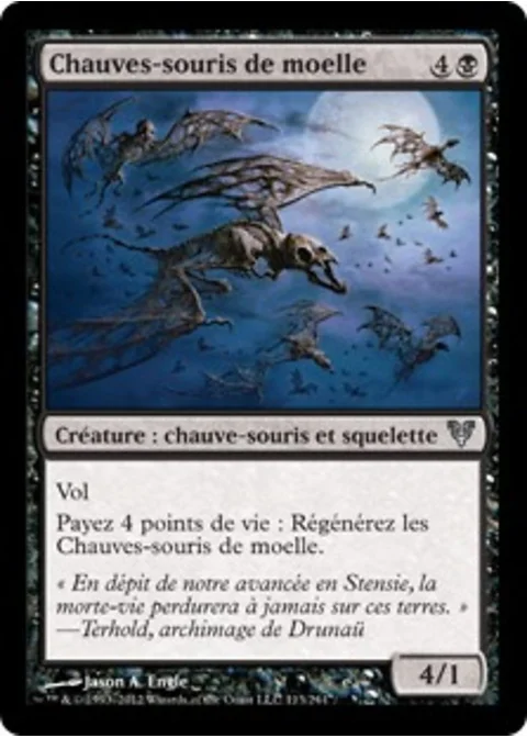 Chauves-souris de moelle