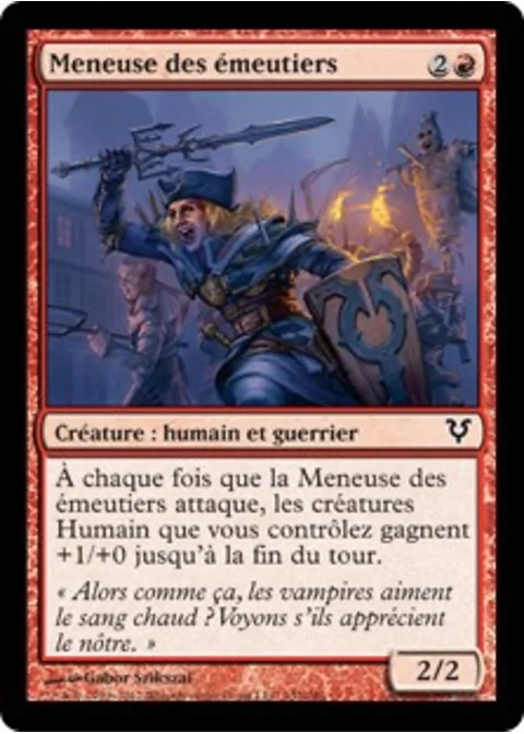 Meneuse des émeutiers