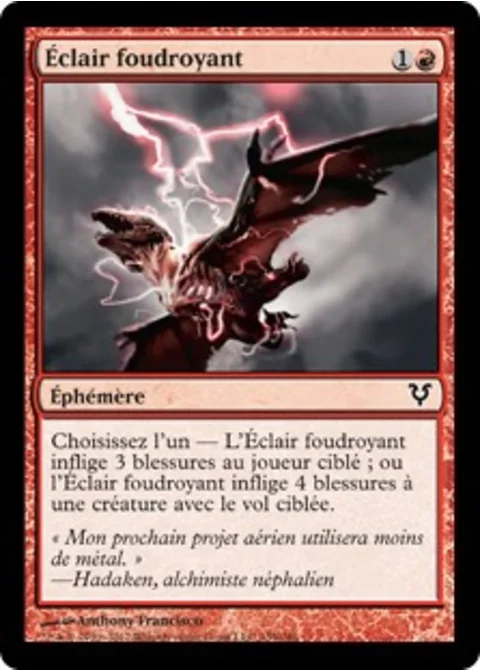 Éclair foudroyant