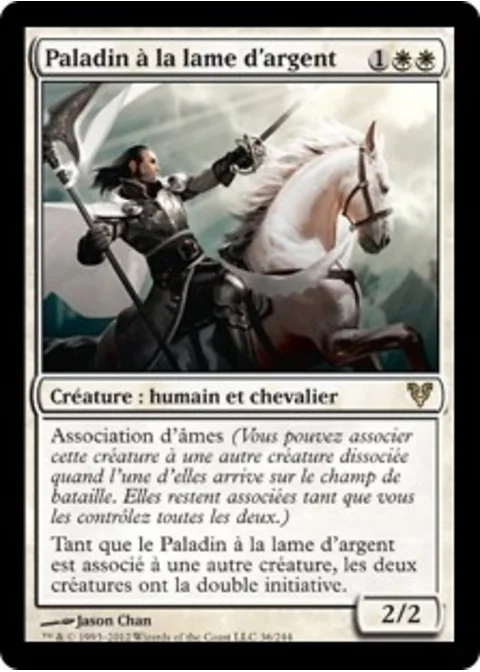 Paladin à la lame d'argent
